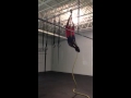 Ike Igbinosun rope climb