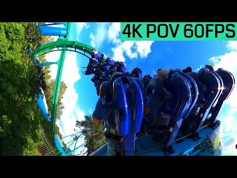 Back row point of view footage of Kraken