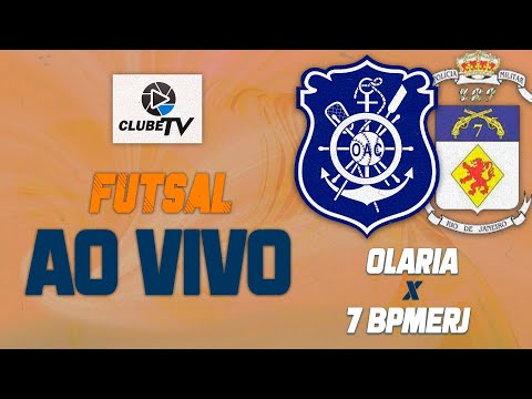 OLARIA X 7 BPMERJ | CAMPEONATO CARIOCA FUTSAL | SUB 20 | CLUBE TV AO VIVO