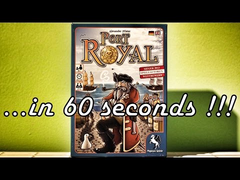 Port Royal - Card Game Introduction in 60 Seconds - Board Game Roundup in 60s
