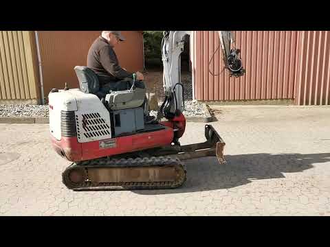 Takeuchi TB016 Minigraver med Tilt