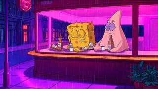DREAMY 🌙 In a quiet rainy bar - Lofi Hip Hop Mix ~ Beats to sleep/chill to | Relaxing Sleep Music