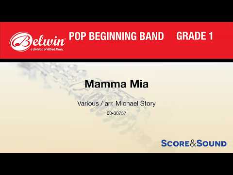 Mamma Mia, arr. Michael Story – Score & Sound