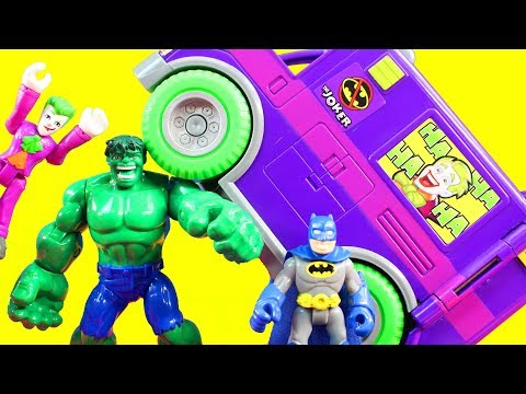 Batman Rescues His Friends | The Joker Tries To Stop Hulk