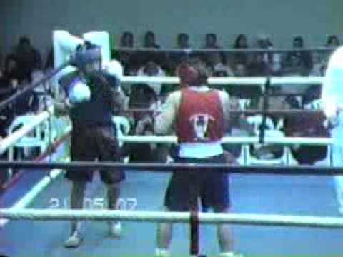 Horacio Esteban Domínguez vs  Pablo Germán "La Roca" Caldini (amateur)