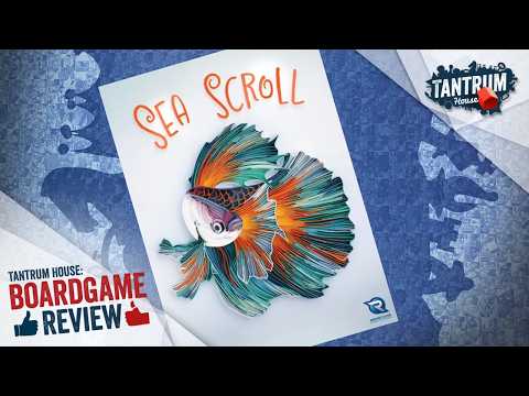 Sea Scroll Card Game Review | Quick, Clever Set Collection in the Ocean!