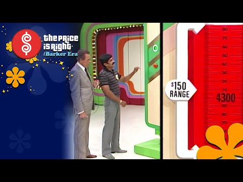 Friendly Contestant Plays Range Game for a New Bedroom Set - The Price Is Right 1985