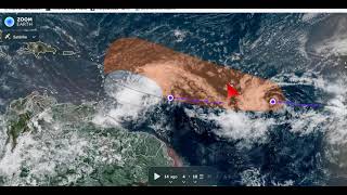 Ciclón Tropical Lala podría impactar tierra como huracán. Ondas Tropicales 38 y 39 siguen en standby