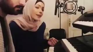 Download lagu Amal hijazi singing in hijab for the first time! mp3