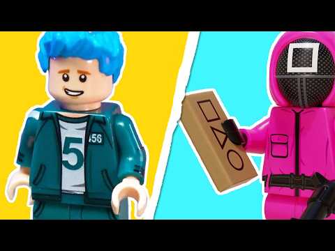 ALL the characters from Squid Game in LEGO