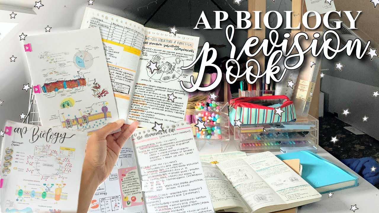 how i made my own revision book (ap biology edition)