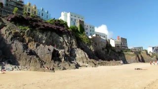 Tenby Beach in Pembrokeshire Wales