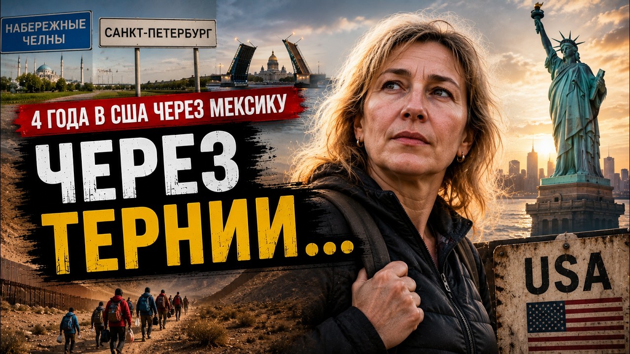Жанна из Набережных Челнов/Питера - 4 года в США через Мексику