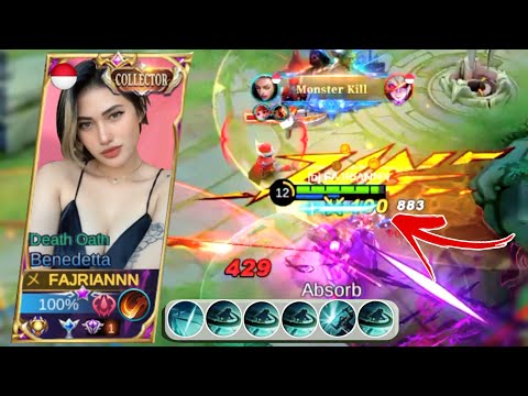 TOP GLOBAL BENEDETTA OFFLANE | BENEDETTA OFFLANE ROTATION | MOBILE LEGENDS