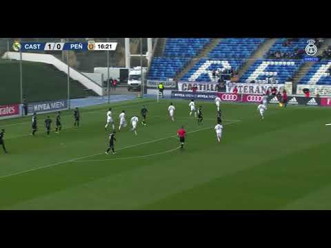 Real Madrid Castilla 3 - Peña Deportiva 1 - 2nd Goal (Baeza)