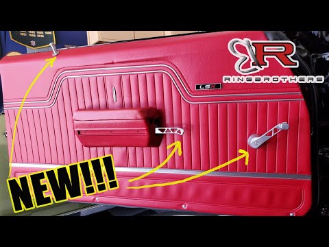 INSTALLING RINGBROTHERS DOOR HANDLES AND DOOR PANELS FOR LSX CHEVELLE. ( GIVEAWAY WINNER )