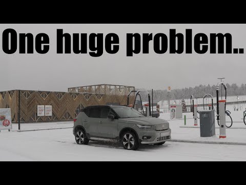 Volvo XC40 Recharge P8 615km Range Test! (Norwegian High Speed Run)