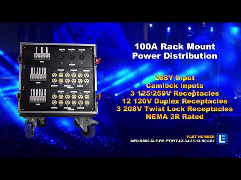 Rack Mount Power Distribution for Film, Stage, Music, Concerts & More!