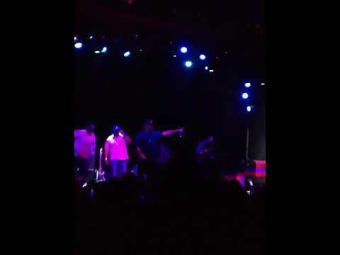 Realio Sparkzwell (formerly iRealz) warming the crowd for Ghostface Killah with Dj Afar, Mage 9