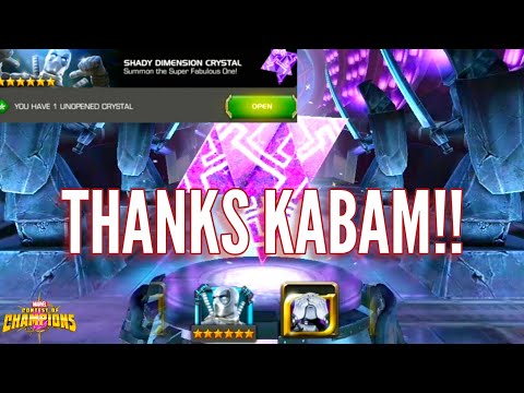 Free 6 Star Platinumpool Shady Dimension Crystal • Mcoc • Marvel Contest of Champions