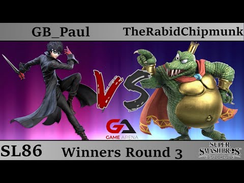 SmashLAN'd 86 - Winners Round 3:  GB_Paul (Joker) vs TheRabidChipmunk (King K Rool)