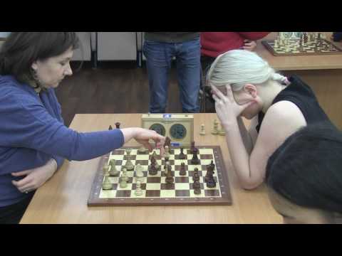 2017-03-10 GM Manakova - WIM Bivol Ostankino chess Cup