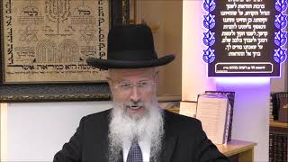 הרב אברהם יוסף שליט"א משה רבינו מפרגן לאהרון הכהן