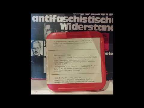 Der Charakter Unserer Epoche Teil 3 DDR Ton Vortrag