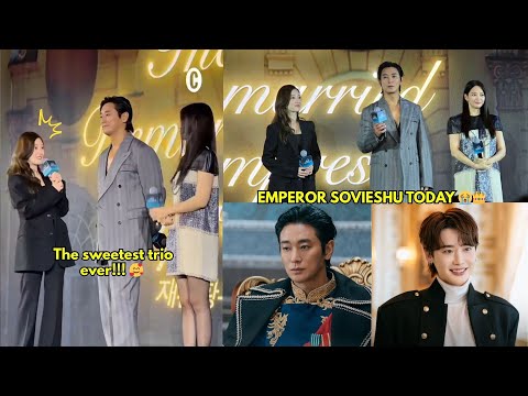 Ju Jihoon & Shin Minah literally adore Lee Seyoung like their baby maknae💖 the sweetest trio ever!!