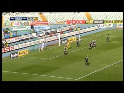 Pescara 4-1 Ascoli 22-10-2011 Highlights & Goals HD