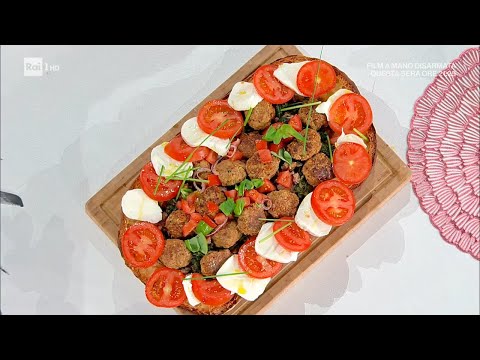 Mega bruschettone - E' sempre Mezzogiorno 07/06/2021