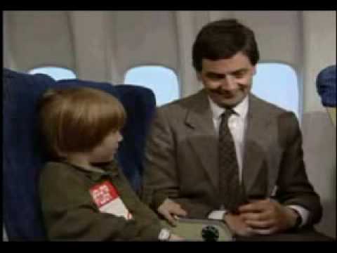 Mr Bean na letalu