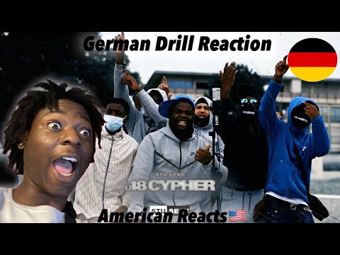 NO WAY THERE UNDER 18! American Reacts to German Drill! Stu Sesh - U18 Cypher w/ Calum The Engineer
