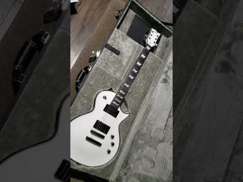 esp eclipse original white 2019 – chicago music... ESP Original Series Eclipse in Snow White | Reverb