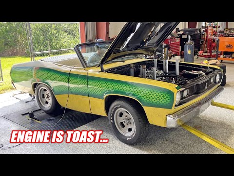 Corn Cob 2nd Test - How To Destroy An Engine With Horrendous Carburetor Tuning... RIP!!!