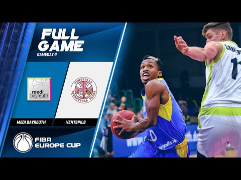 medi Bayreuth v Ventspils - Full Game - FIBA Europe Cup 2019-20