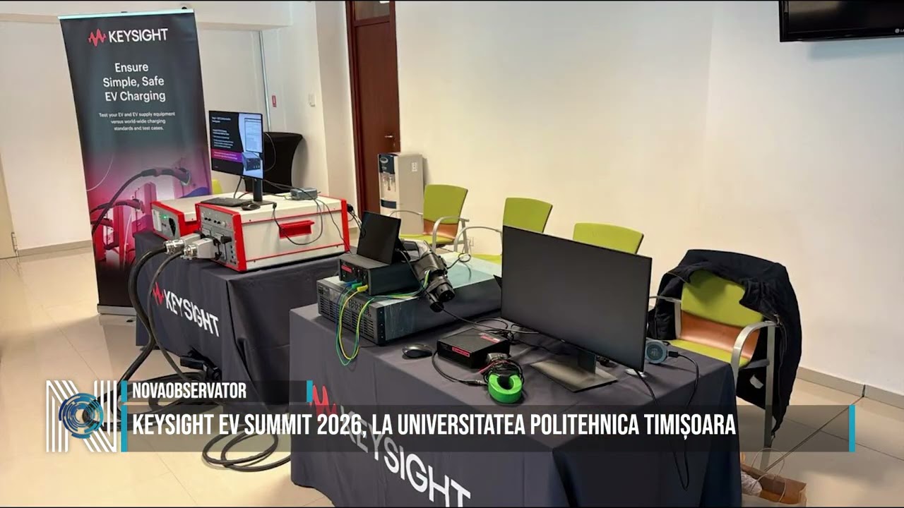 Keysight EV Summit 2026, la Universitatea Politehnica Timișoara