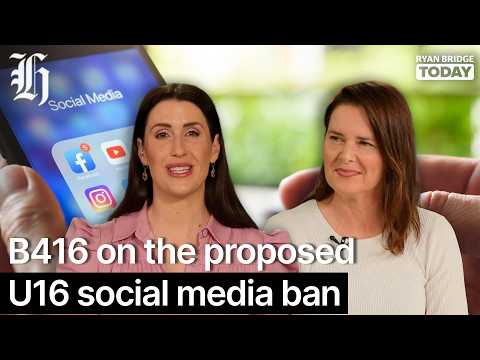 Thumbnail for 'Enough is enough': B416 on the proposed U16 social media ban | Ryan Bridge TODAY