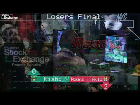 Stock Exchange 15: Aklo vs Rishi - Losers Finals SSBM