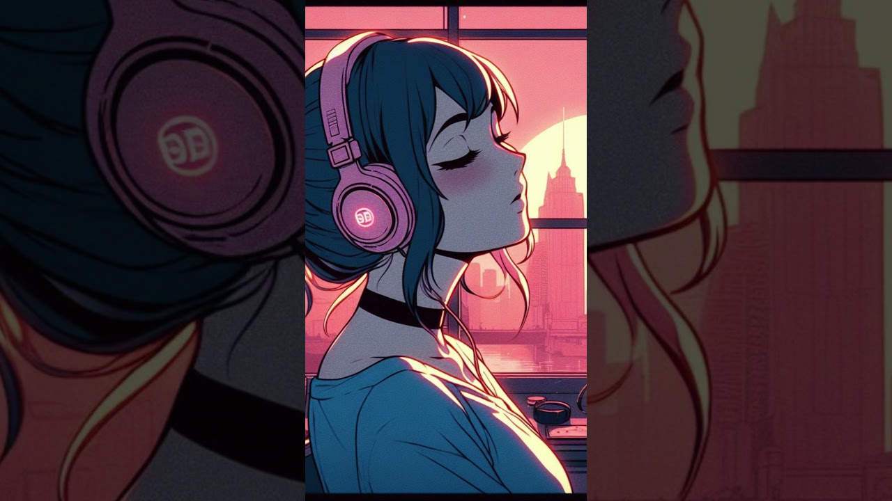 Lofi Girl | Cozy Ambience At Sunset  #lofi #chill #lofibeats #nightlofi  #lofigirl #dreamynights