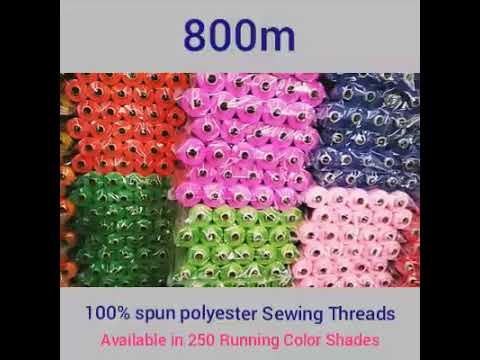 Spun 10000 Metre Perfect Polyester Sewing Threads