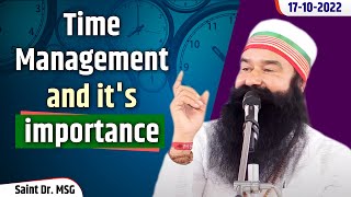 Time Management & Its Importance | Tips by Saint Dr. MSG | Online Spiritual Discourse | Barnawa (UP)