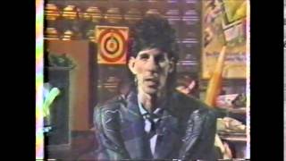 RIC OCASEK..GUEST VJ ON MTV 1986