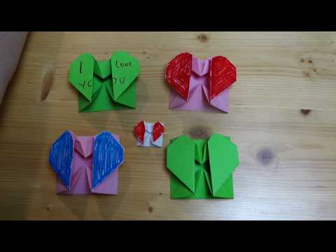 Origami - Herzbox