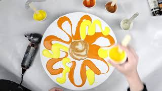 (821) Amazing Sunflower Dutch Pour Painting! Acrylic Pour Technique
