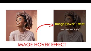 Create Professional Image Hover Overlays with HTML & CSS in Minutes | Web Design Tutorial