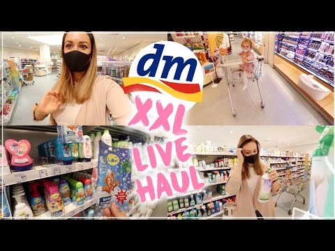 XXL DM Live Haul • Ich nehme euch mit zum Shoppen!🛒• Maria Castielle