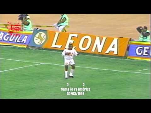 Video inédito: Santa Fe vs América de Cali. 30 de marzo de 1997.