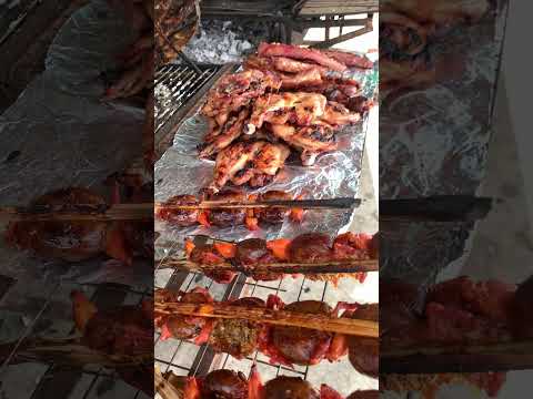 Grilled frog #eat frog #food #cooking #cook