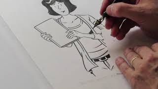 Jim Keefe Shows You How to Draw Sally Forth | Comics Kingdom
